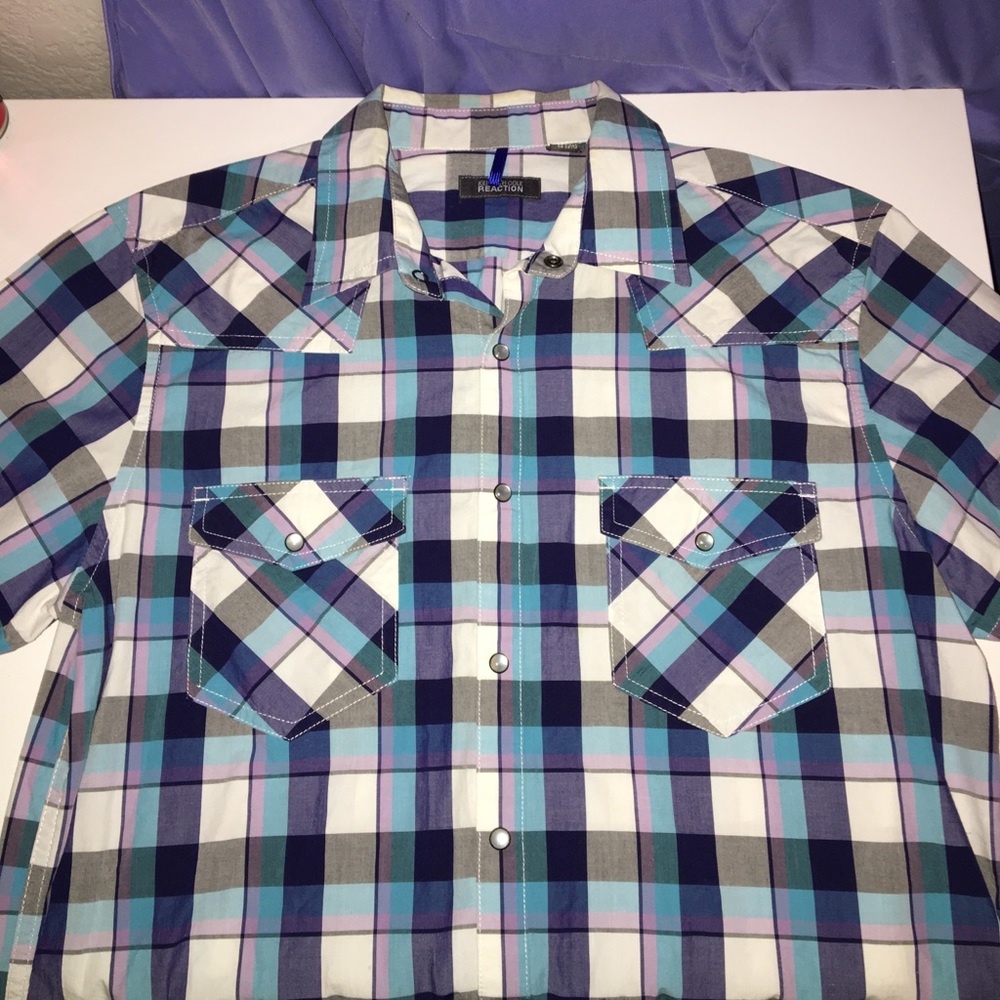 Men’s Plaid Button Down